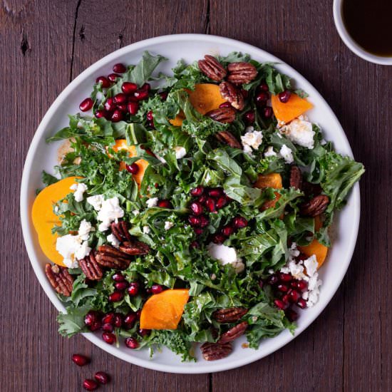 Kale and Pomegranate Salad