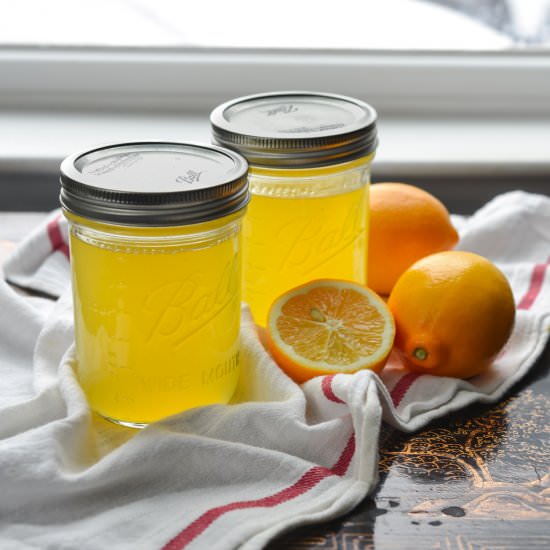 Meyer Lemonade Syrup
