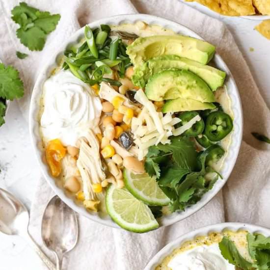 Creamy White Chicken Chili