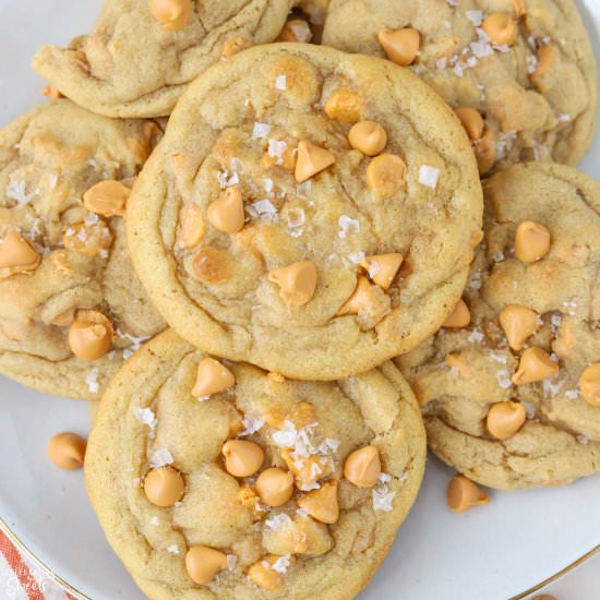 Salted Butterscotch Cookies