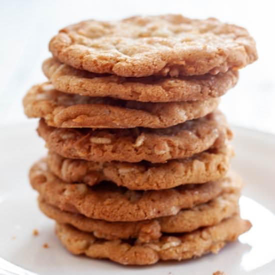 Coconut Rice Krispie Cookies