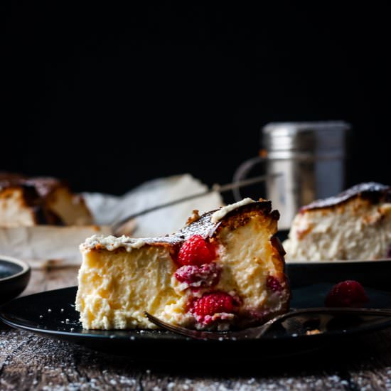 Burnt Basque cheesecake