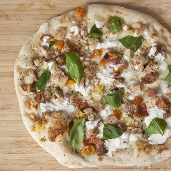 Sourdough White Pizza