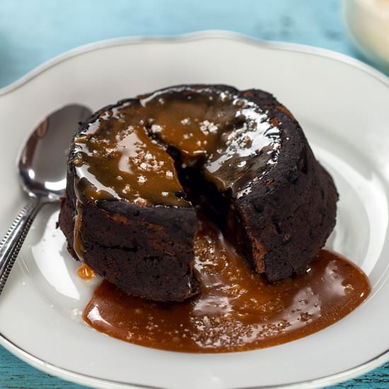 Chocolate Caramel Lava Cake