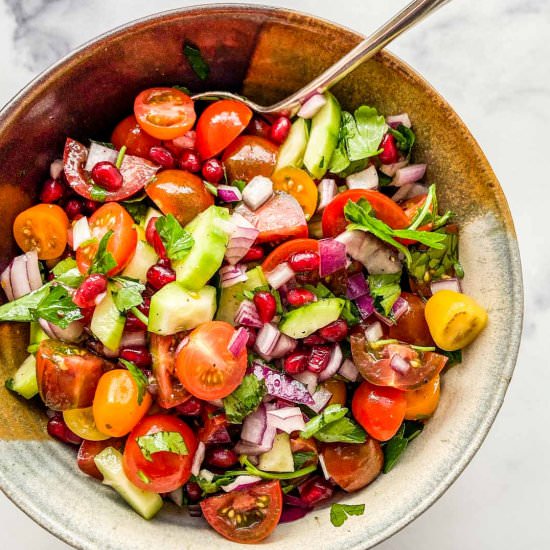 Chopped Middle Eastern Salad