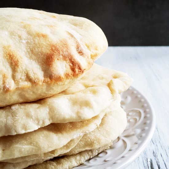 Sourdough Discard Pita