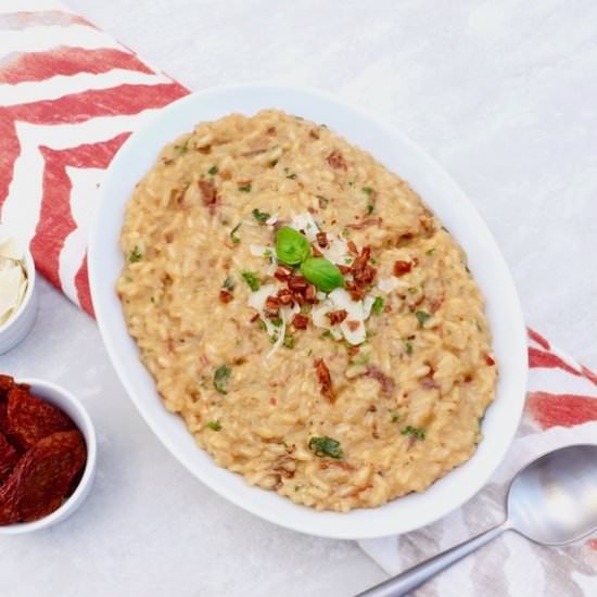 Sun Dried Tomato Risotto