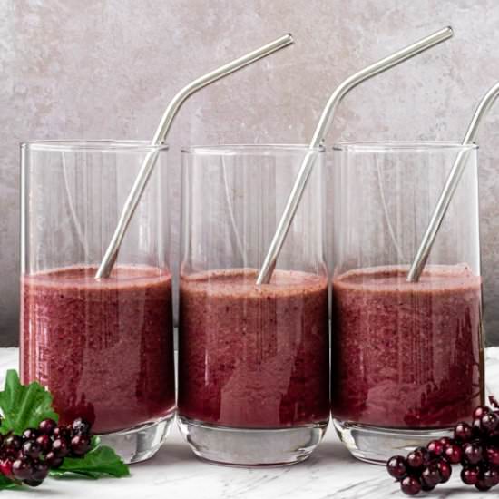 Elderberry Protein Smoothie