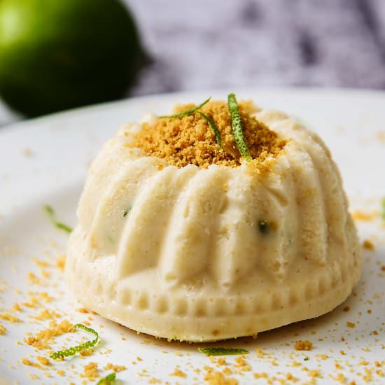 Vegan Lime & Ginger Cheesecakes