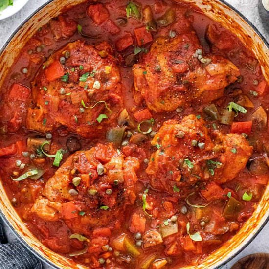 Chicken Cacciatore