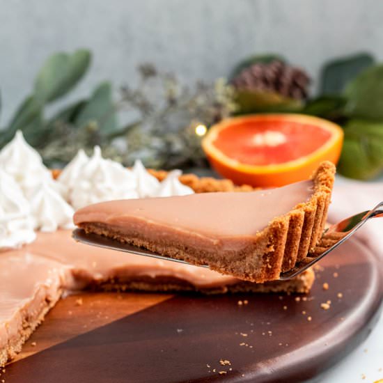 Blood Orange Tart