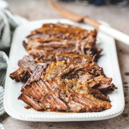 Instant Pot Sweet & Sour Brisket