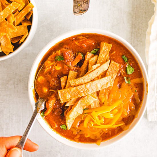Chicken tortilla soup