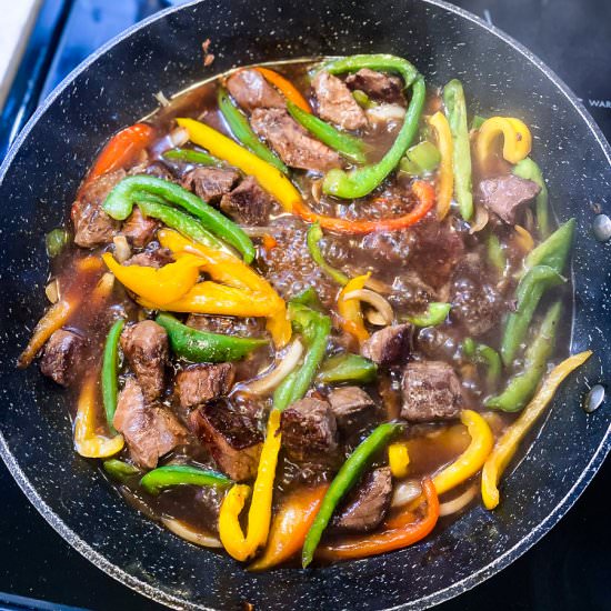 Sous Vide Pepper Steak