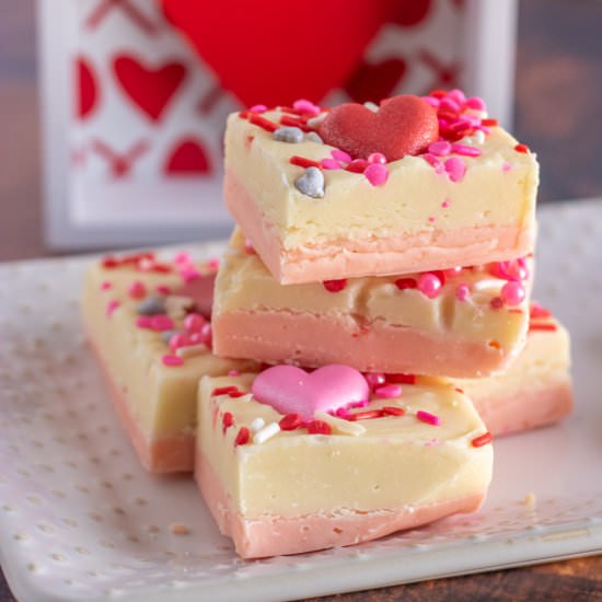 Valentine’s Day Fudge
