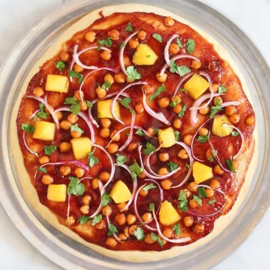Vegan BBQ Pizza