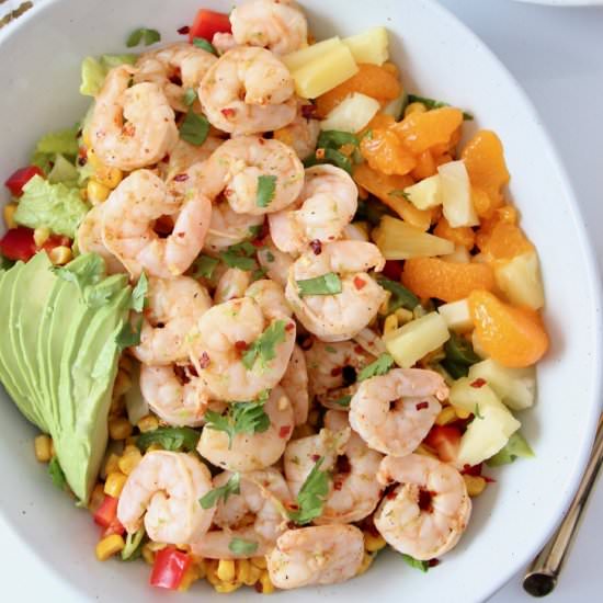 Jerk Shrimp Salad