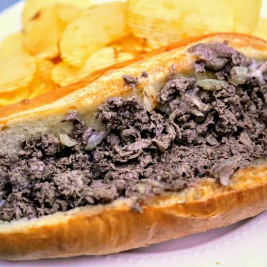 Easy Philly Cheesesteaks