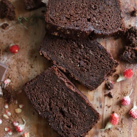 Double Dark Chocolate Banana Bread