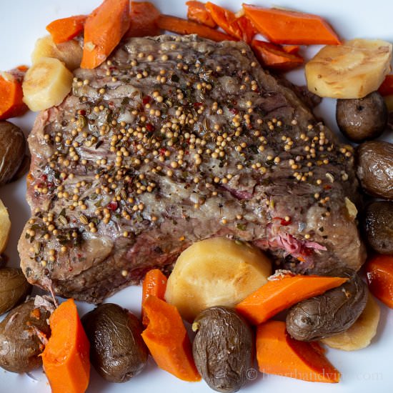 Easy Slow Cooker Corned Beef