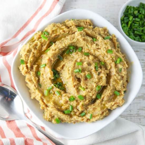 Roasted Whipped Parsnips