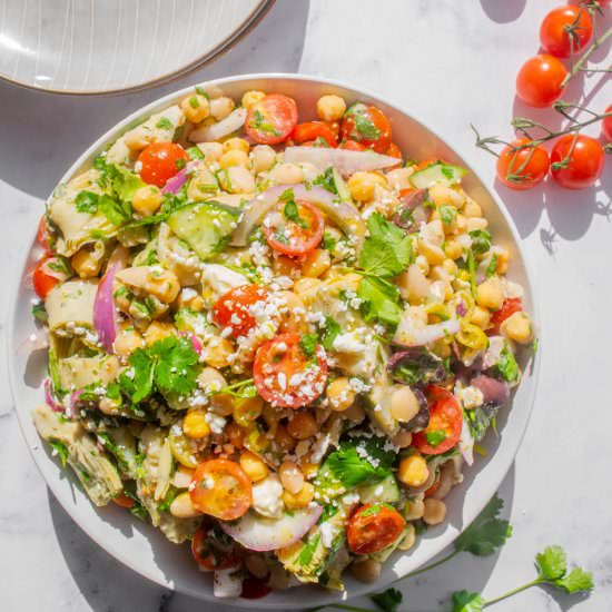 Mediterranean White Bean Salad