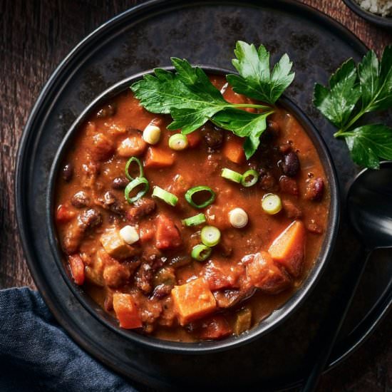 Vegan Butternut Squash Chili
