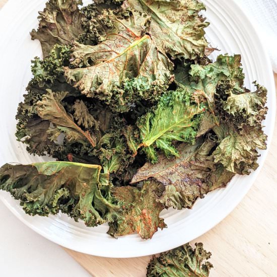 Kale Chips Oil Free