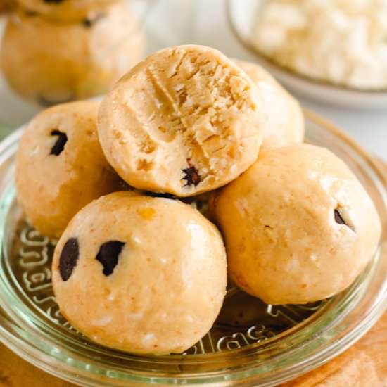 Cookie Dough Protein Balls