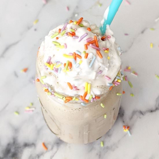 Birthday Cake Protein Shake
