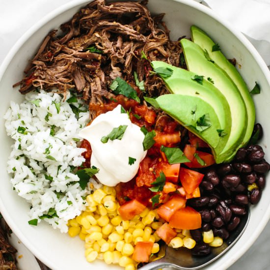 Barbacoa Burrito Bowl