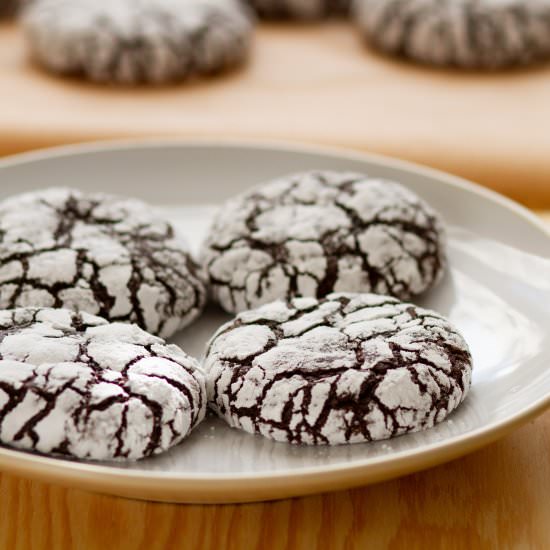 Chocolate crinkles