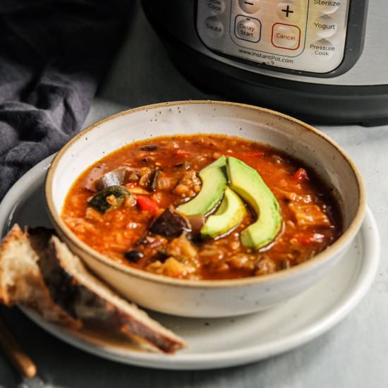 Instant Pot Vegetarian Chili