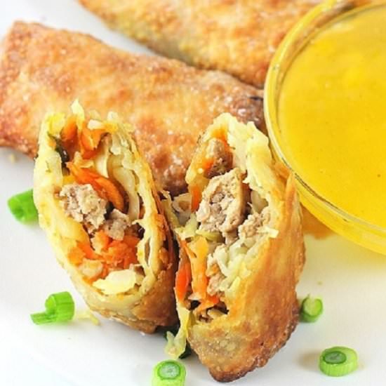 easy air fryer egg rolls