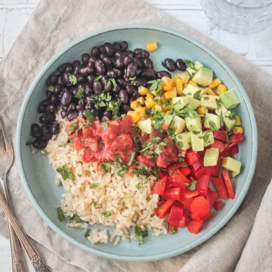 Vegan Burrito Bowl