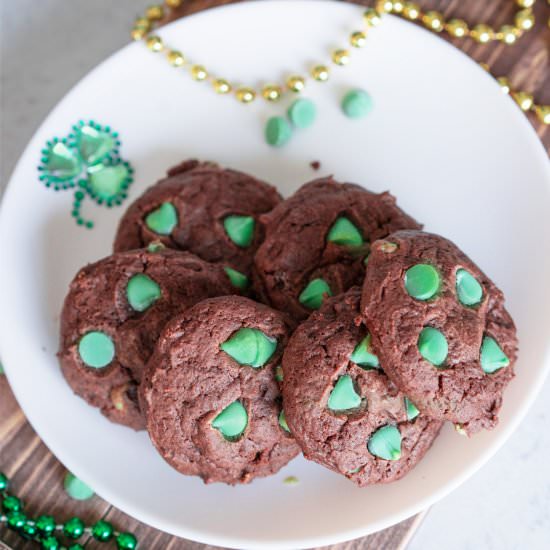 Chocolate Mint Cookies