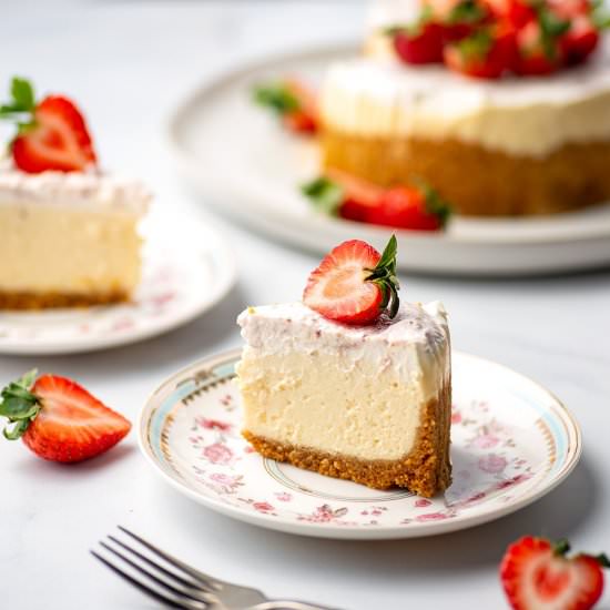 Instant Pot Vanilla Cheesecake