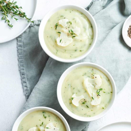 Cauliflower and Potato Soup
