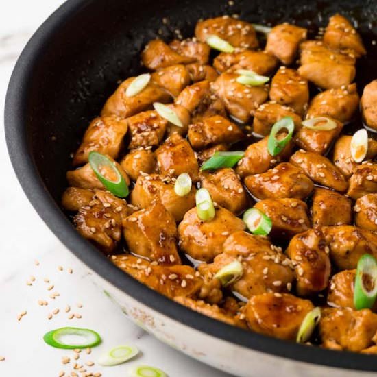 Keto teriyaki chicken