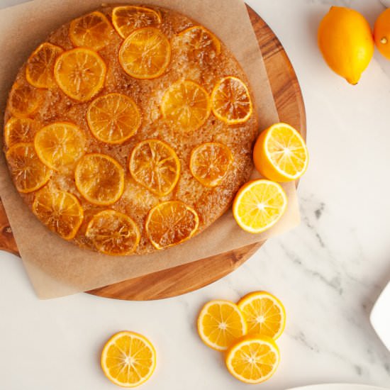 Lemon Upside-Down Cake