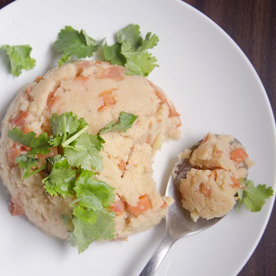 Indian Fusion Uppuma Semolina