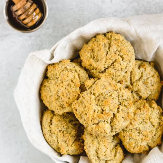 Almond Flour Biscuits (grain free)
