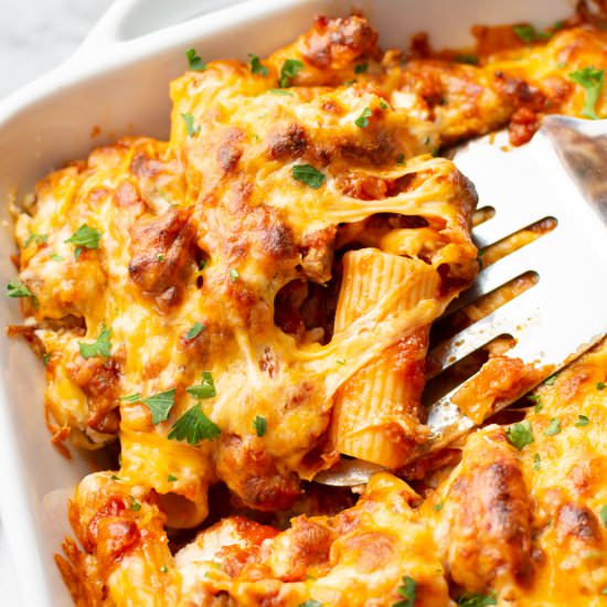 easy baked rigatoni