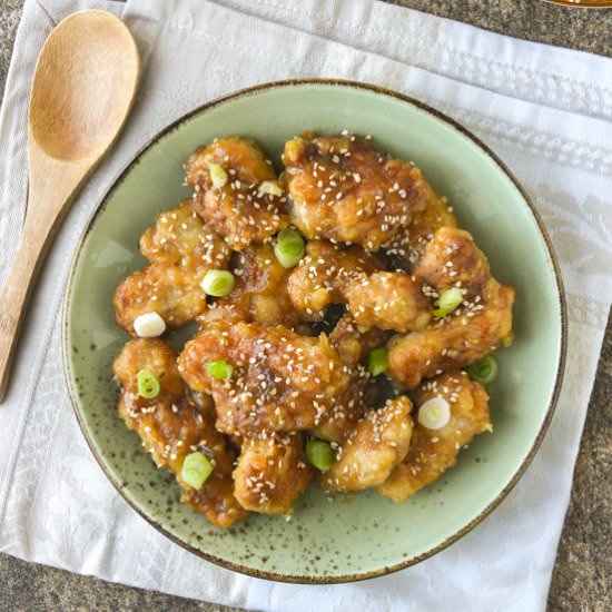 Lemon chicken {Chinese style}