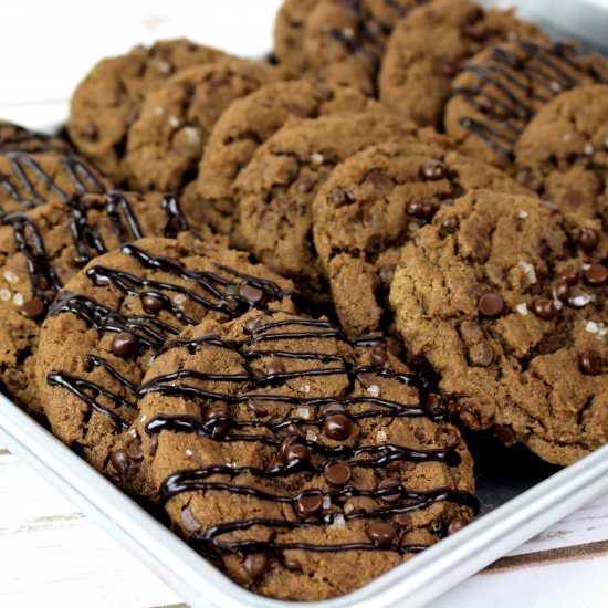 Double Chocolate Chip Cookies