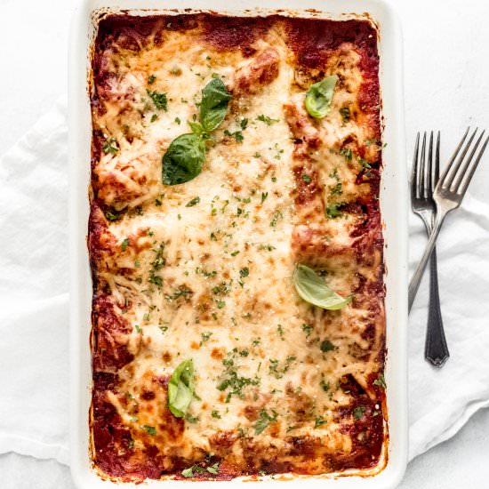 The Best Easy Lasagna