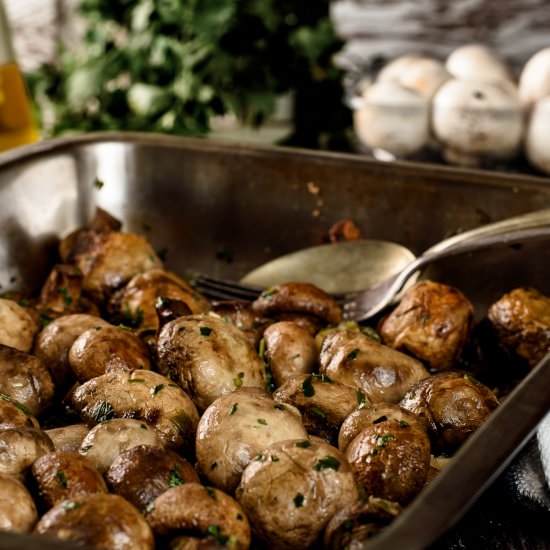 Roasted Mushrooms Recipe
