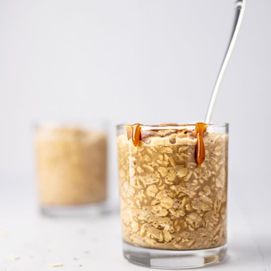 Caramel Macchiato Overnight Oats