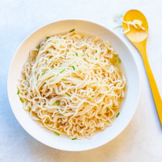 Instant Pho Broth with Noodles