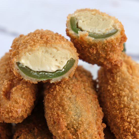 Jalapeño Poppers with Cashew Cream